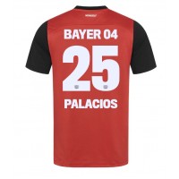 Dres Bayer Leverkusen Exequiel Palacios #25 Domáci 2024-25 Krátky Rukáv